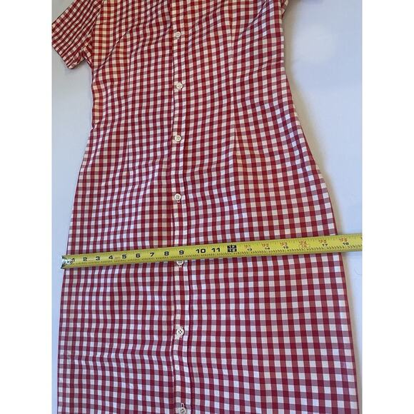 Ralph Lauren Collection Silk Shirt Dress Runway 2000 Plaid Check Button Front XS - Picture 16 of 16